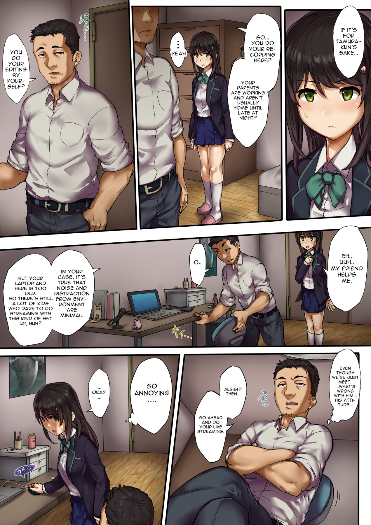 Hentai Manga Comic-NTR During Live Streaming-Read-6